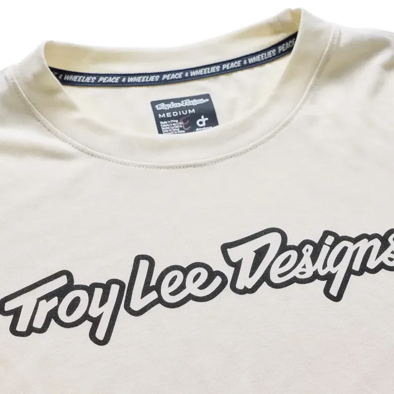 Troy Lee Designs Skyline Long Sleeve Ride Jersey in Signature Pumice-2