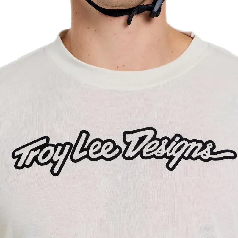 Troy Lee Designs Skyline Long Sleeve Ride Jersey in Signature Pumice-6