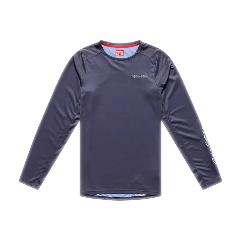 Troy Lee Designs Skyline Pro Long Sleeve Jersey In Mono Carbon