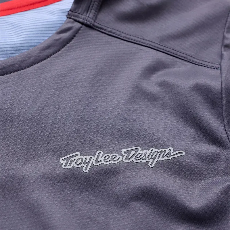 Troy Lee Designs Skyline Pro Long Sleeve Jersey In Mono Carbon-2