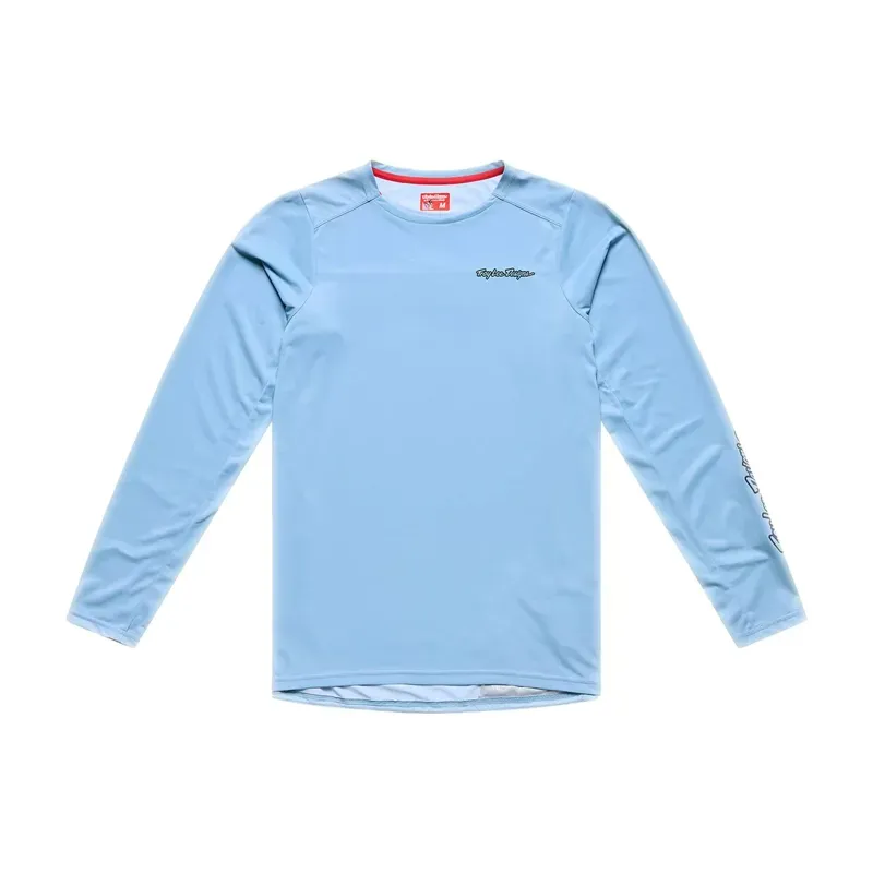 Troy Lee Designs Skyline Pro Long Sleeve Jersey In Mono Dawn Blue