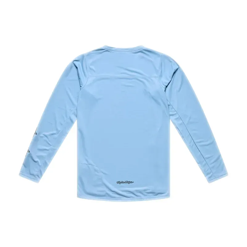 Troy Lee Designs Skyline Pro Long Sleeve Jersey In Mono Dawn Blue-1