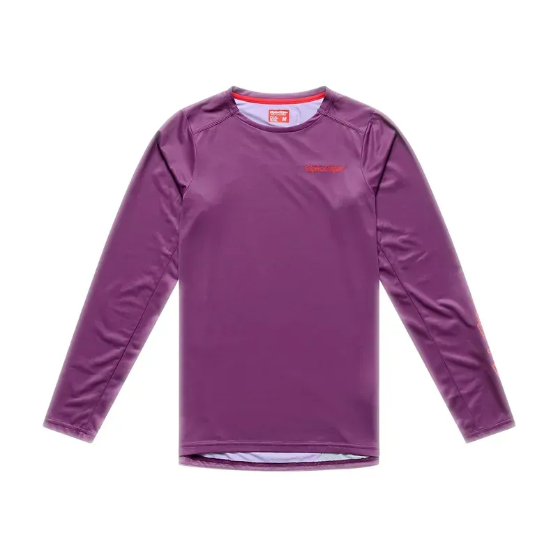 Troy Lee Designs Skyline Pro Long Sleeve Jersey In Mono Sangria