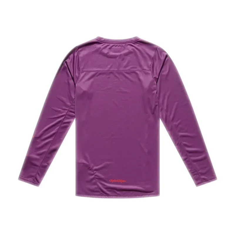 Troy Lee Designs Skyline Pro Long Sleeve Jersey In Mono Sangria-1