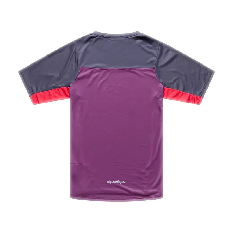 Troy Lee Designs Skyline Pro Short Sleeve Jersey in Fangs Sangria-1