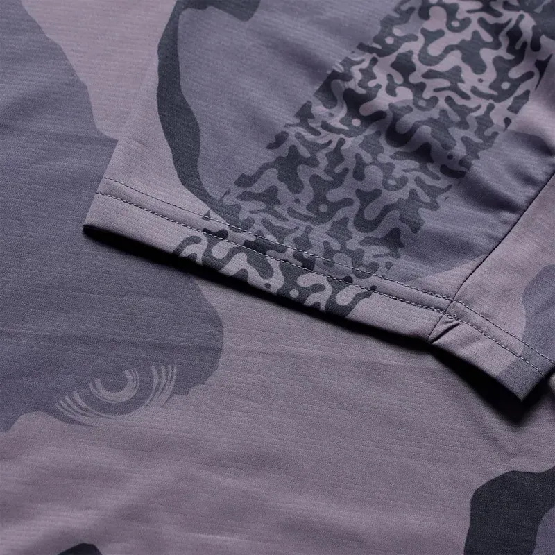 Troy Lee Designs Skyline Pro Short Sleeve Jersey in Flow Camo Carbon-2