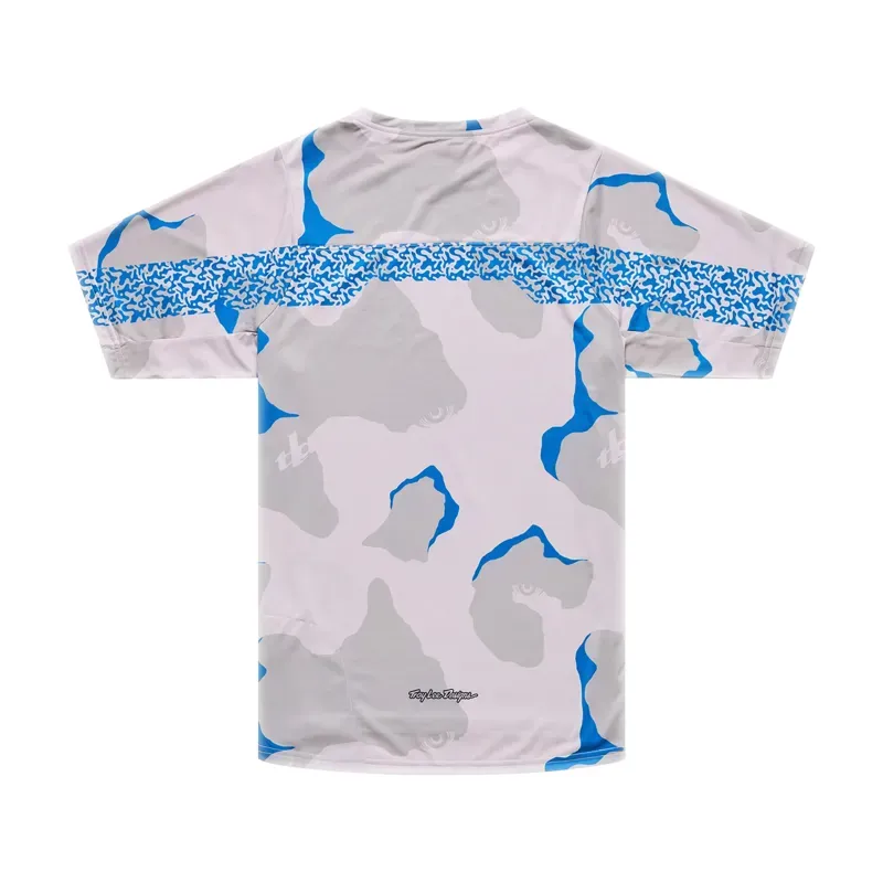 Troy Lee Designs Skyline Pro Short Sleeve Jersey in Flow Camo Pumice-1