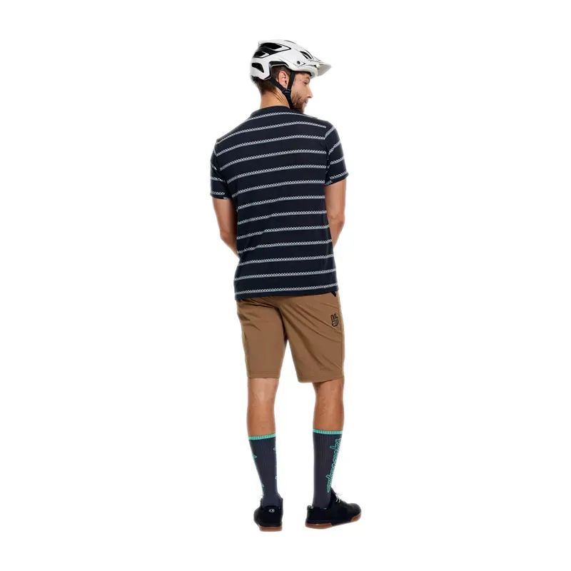 Troy Lee Designs Skyline S/S Jersey in Checked Out Carbon-10