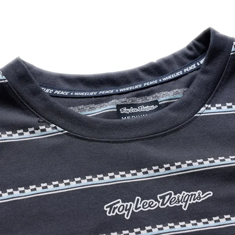Troy Lee Designs Skyline S/S Jersey in Checked Out Carbon-2
