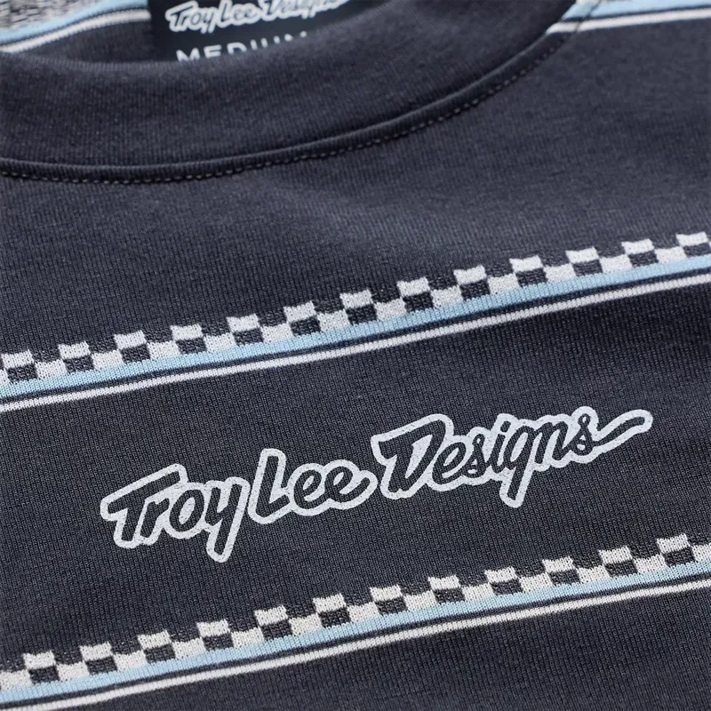 Troy Lee Designs Skyline S/S Jersey in Checked Out Carbon-3