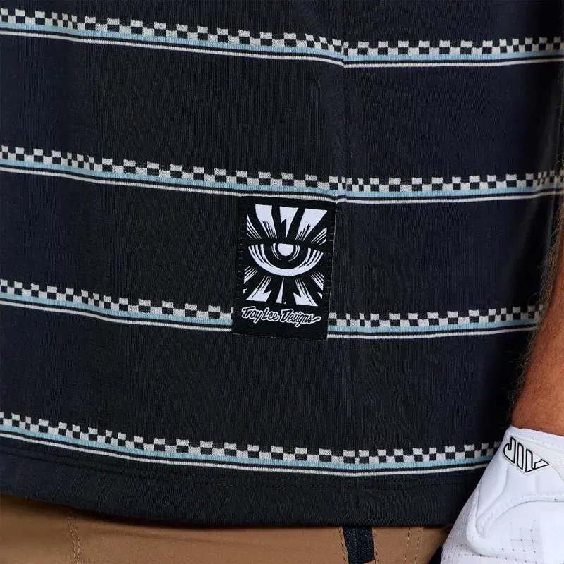 Troy Lee Designs Skyline S/S Jersey in Checked Out Carbon-7