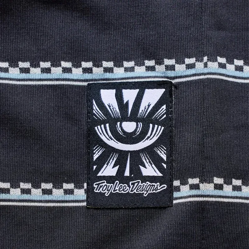 Troy Lee Designs Skyline S/S Jersey in Checked Out Carbon-8