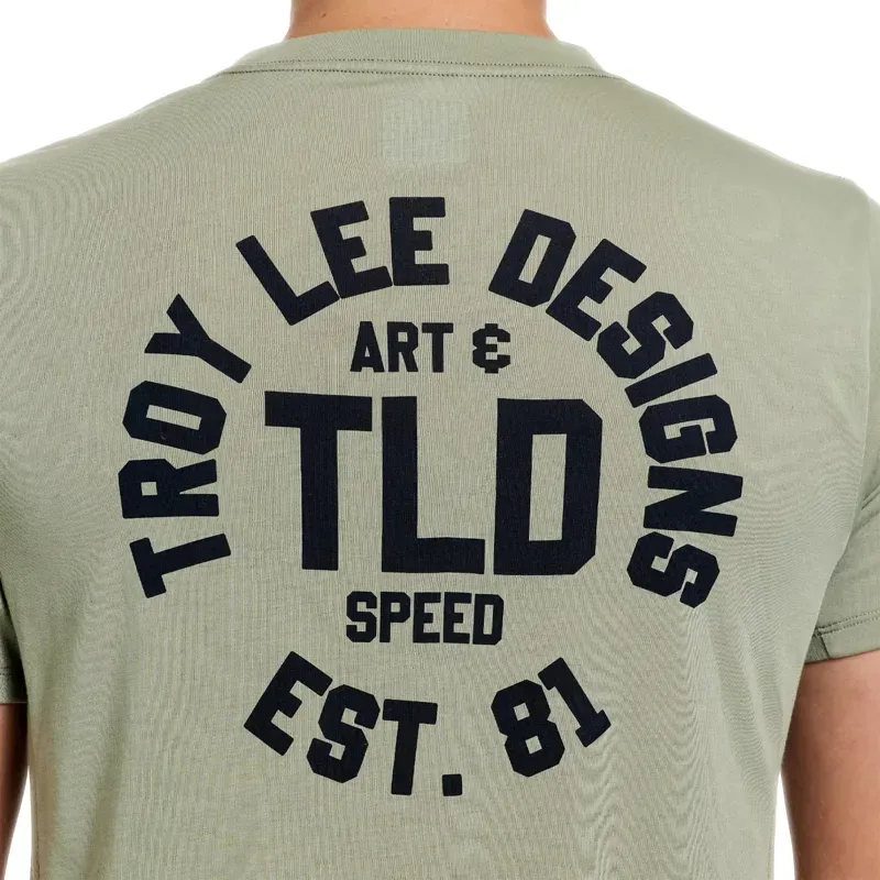 Troy Lee Designs Skyline Short Sleeve Ride Jersey in Stamps Sage-5