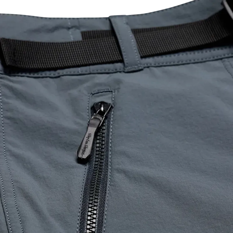 Troy Lee Designs Skyline Trail Shell Shorts in Mono Steel Blue-3