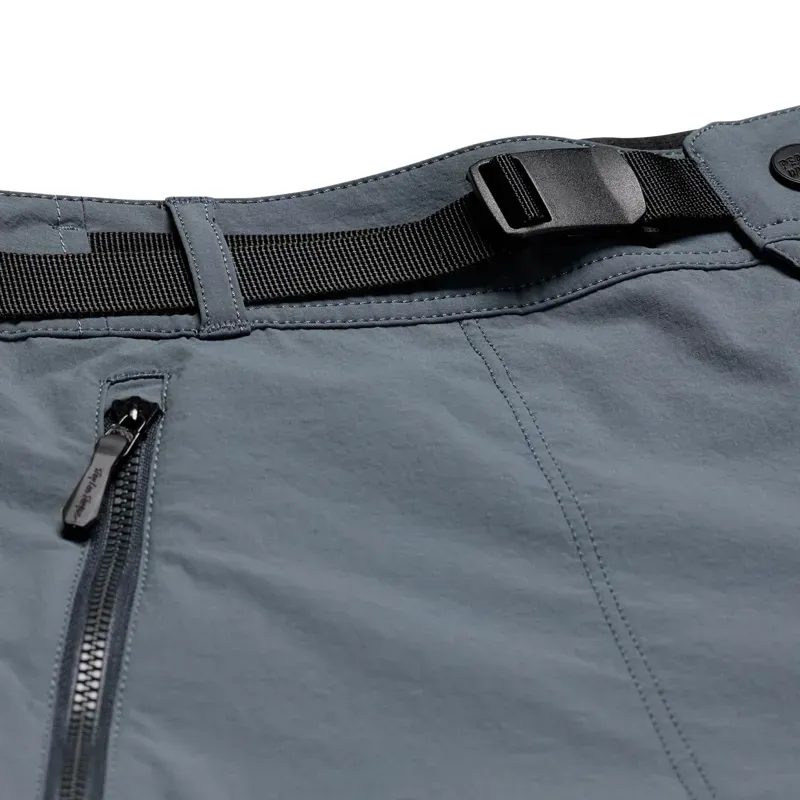 Troy Lee Designs Skyline Trail Shell Shorts in Mono Steel Blue-4