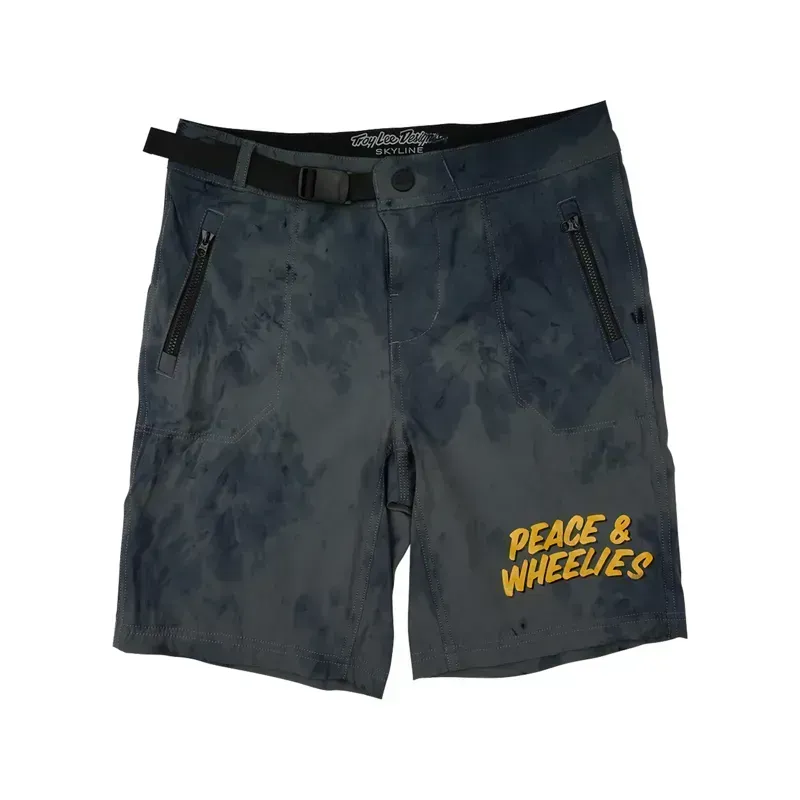 Troy Lee Designs Skyline Trail Youth Shell Shorts in Washed Out Dark Cloud