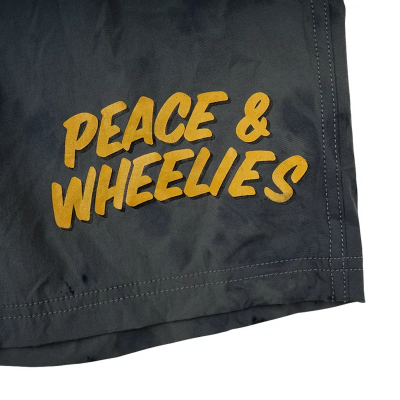 Troy Lee Designs Skyline Trail Youth Shell Shorts in Washed Out Dark Cloud-2