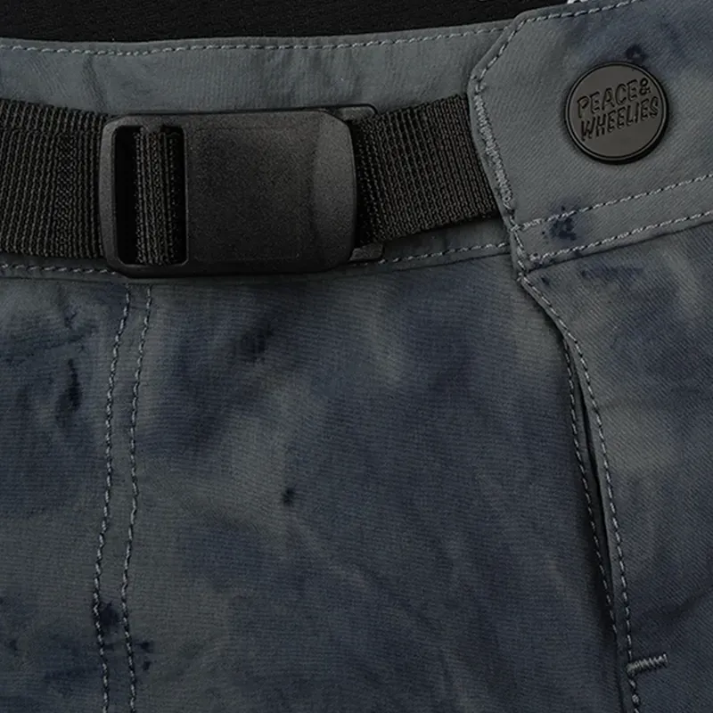 Troy Lee Designs Skyline Trail Youth Shell Shorts in Washed Out Dark Cloud-4