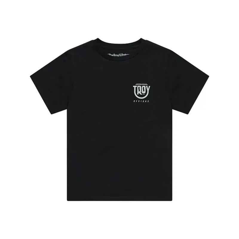 Troy Lee Designs Youth Smiley T-Shirt in Black