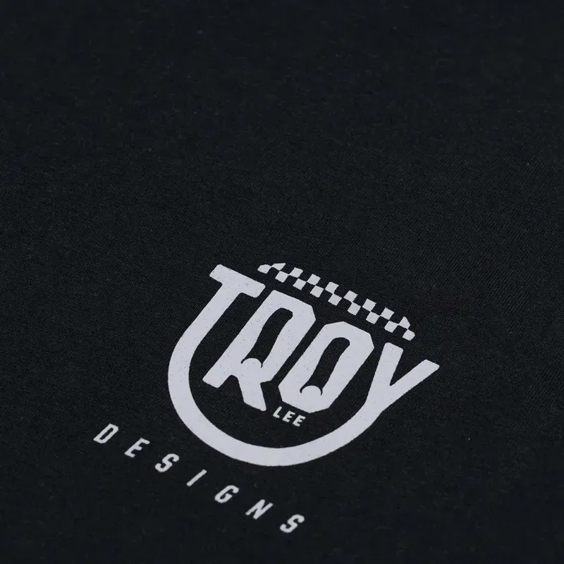 Troy Lee Designs Youth Smiley T-Shirt in Black-2