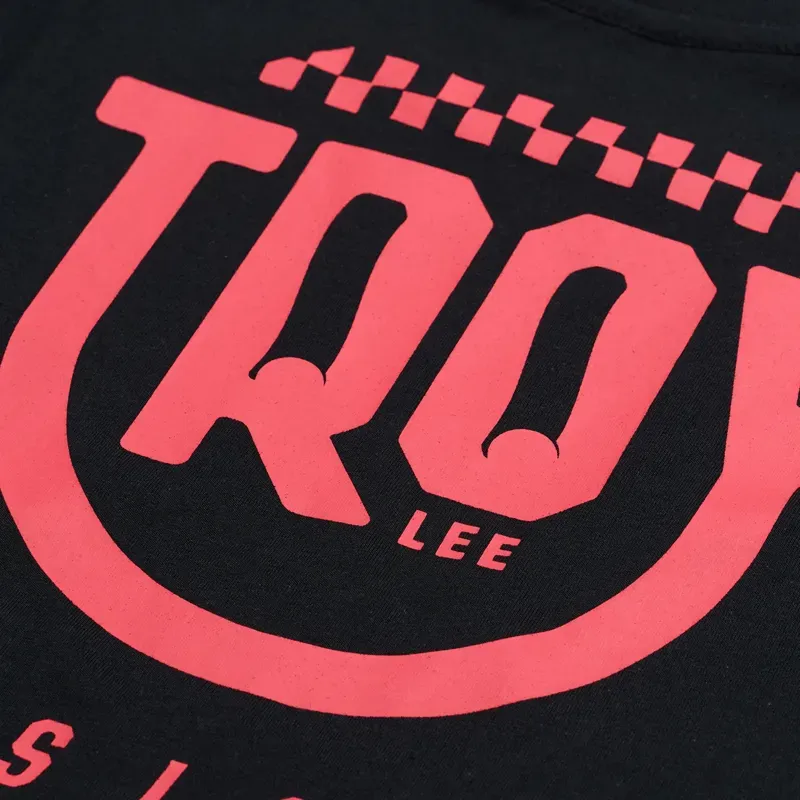 Troy Lee Designs Youth Smiley T-Shirt in Black-3