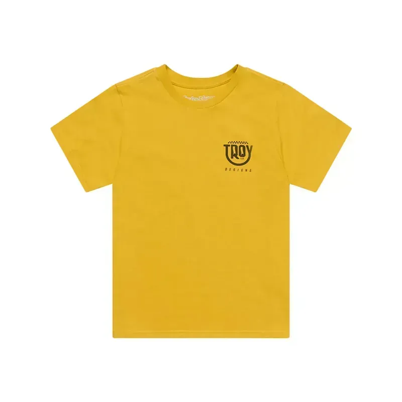 Troy Lee Designs Youth Smiley T-Shirt in Golden