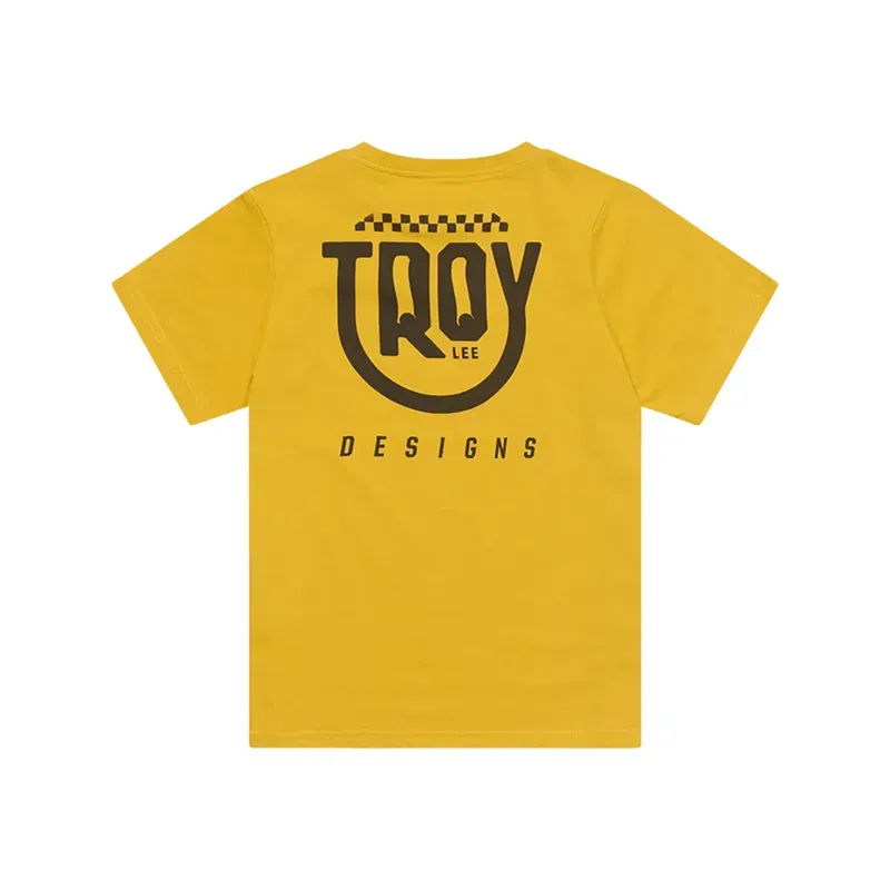 Troy Lee Designs Youth Smiley T-Shirt in Golden-1