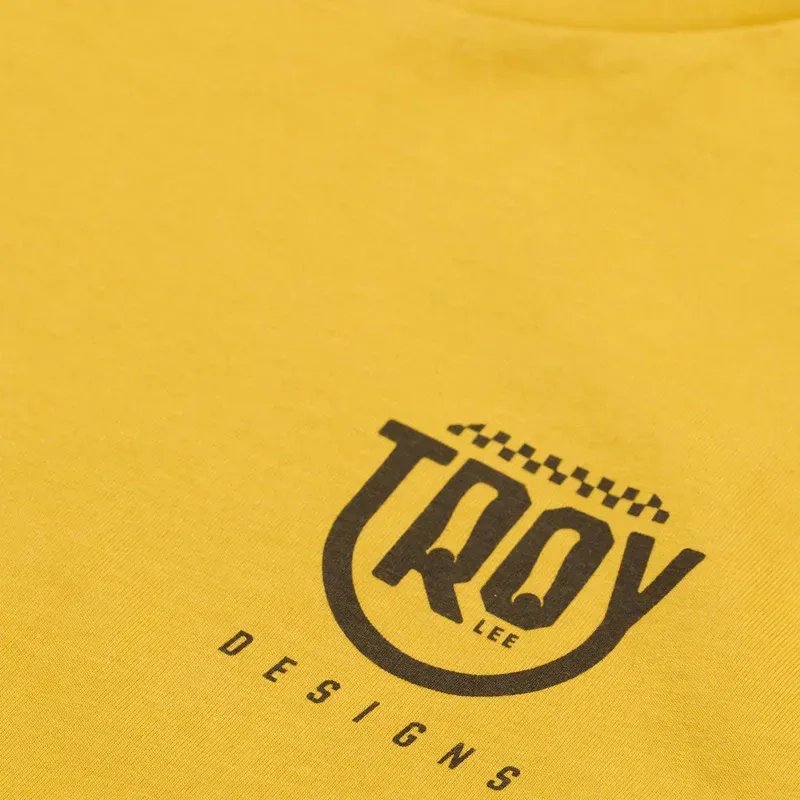 Troy Lee Designs Youth Smiley T-Shirt in Golden-2