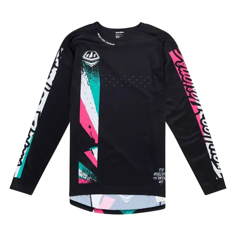 Troy Lee Designs Sprint Jersey in Full Pull Black