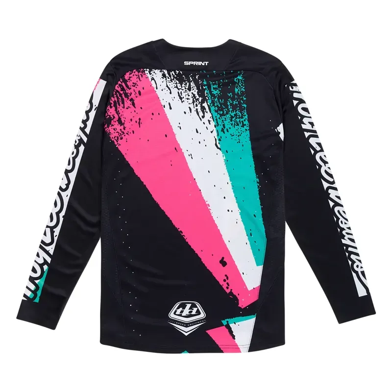 Troy Lee Designs Sprint Jersey in Full Pull Black-2