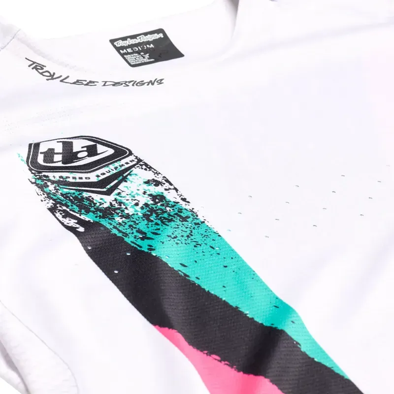 Troy Lee Designs Sprint Jersey in Full Pull Chalk-2