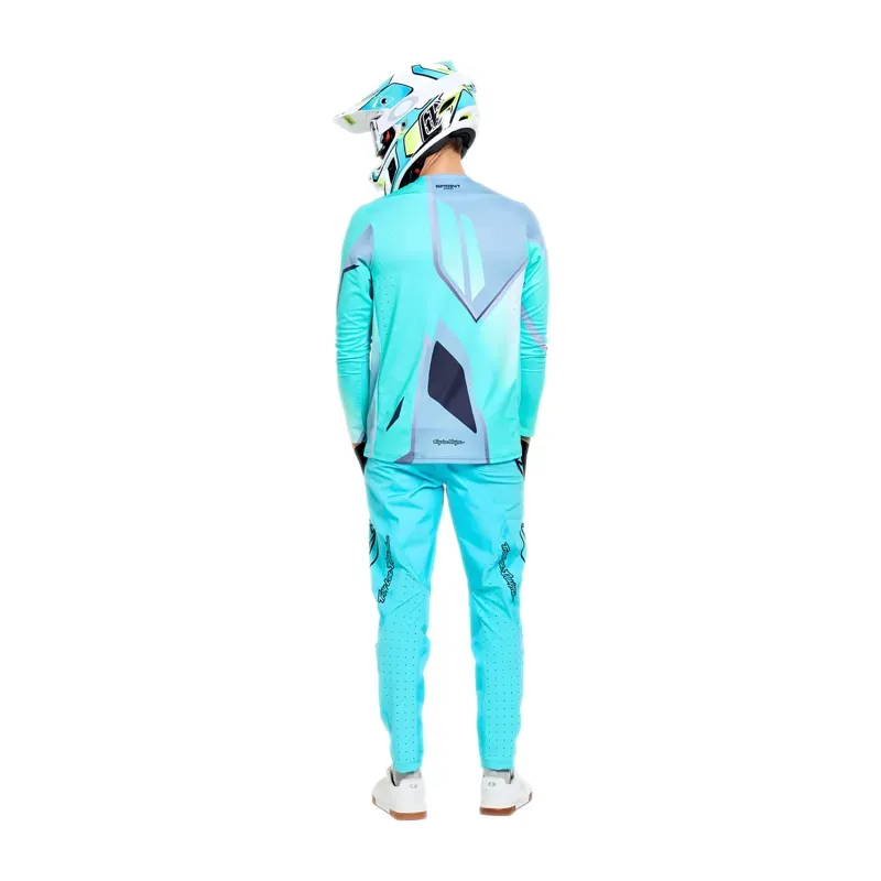 Troy Lee Designs Sprint Pro Jersey in Lowrider Real Teal-10