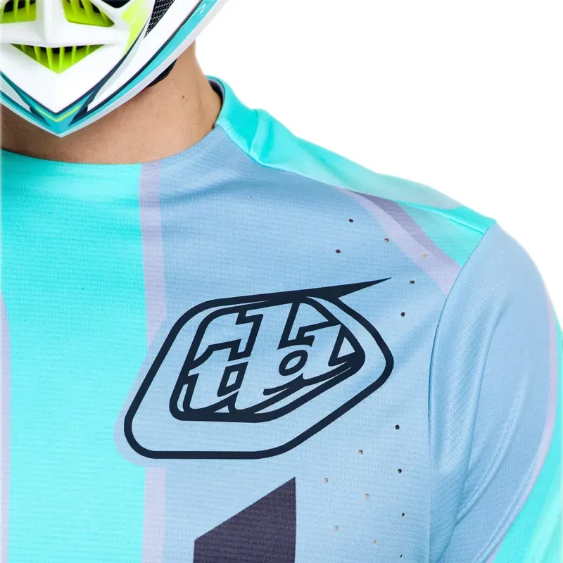 Troy Lee Designs Sprint Pro Jersey in Lowrider Real Teal-6