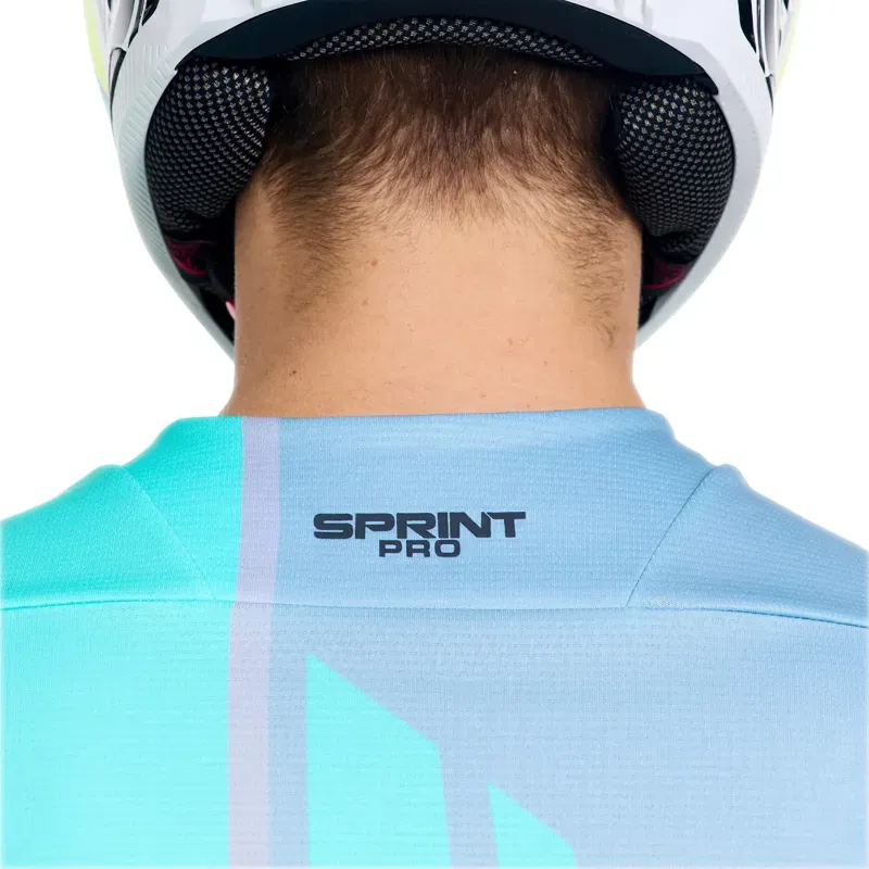 Troy Lee Designs Sprint Pro Jersey in Lowrider Real Teal-7