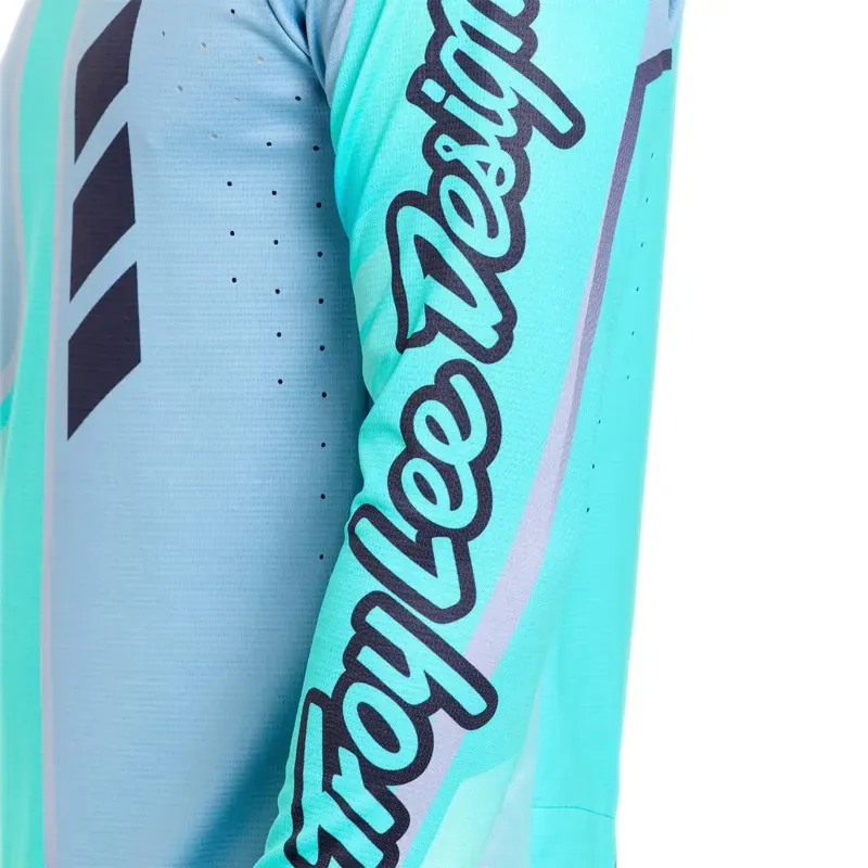 Troy Lee Designs Sprint Pro Jersey in Lowrider Real Teal-8