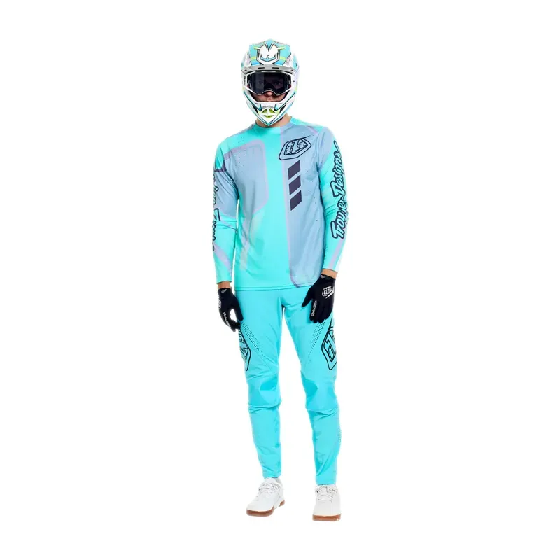 Troy Lee Designs Sprint Pro Jersey in Lowrider Real Teal-9