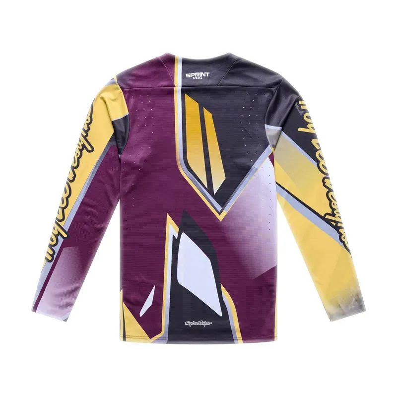 Troy Lee Designs Sprint Pro Jersey in Lowrider Sangria-1