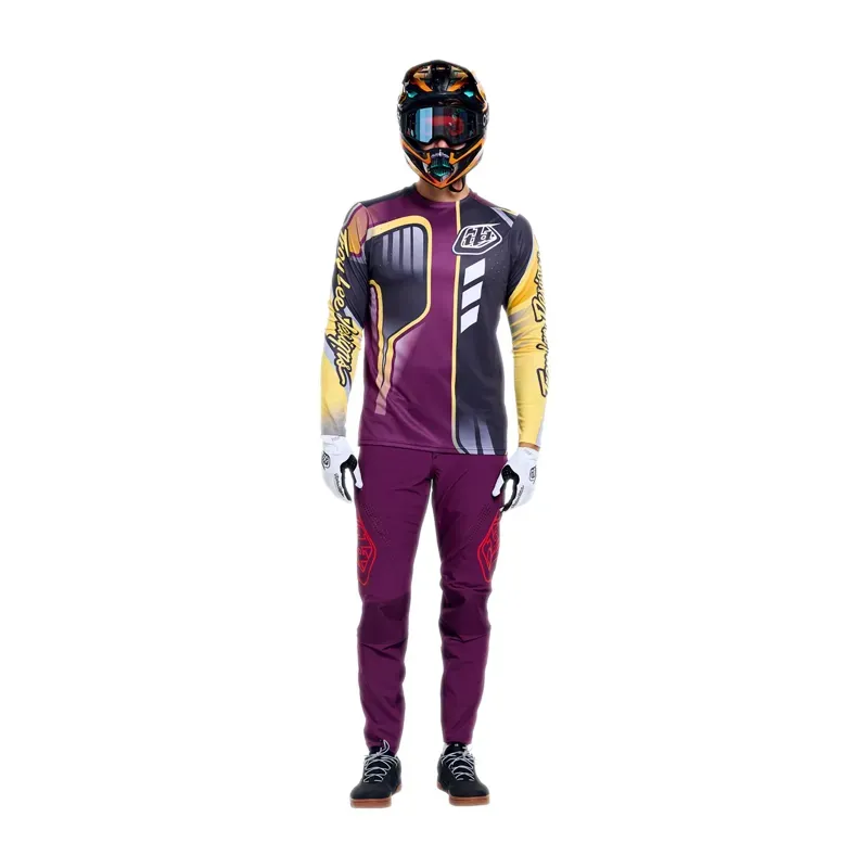 Troy Lee Designs Sprint Pro Jersey in Lowrider Sangria-11
