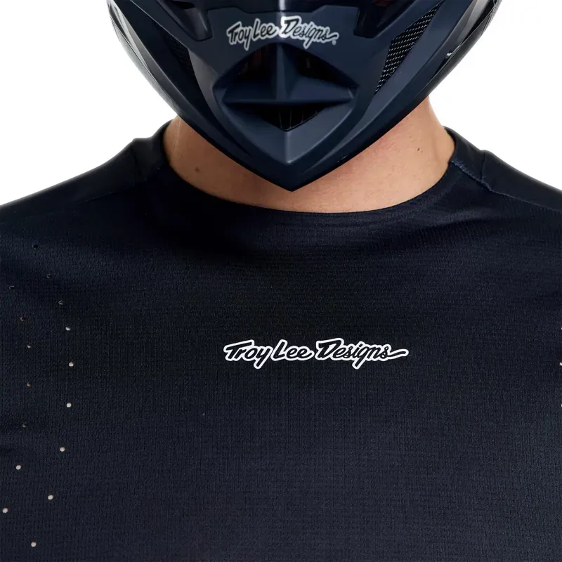 Troy Lee Designs Sprint Pro Jersey In Mono Black-4