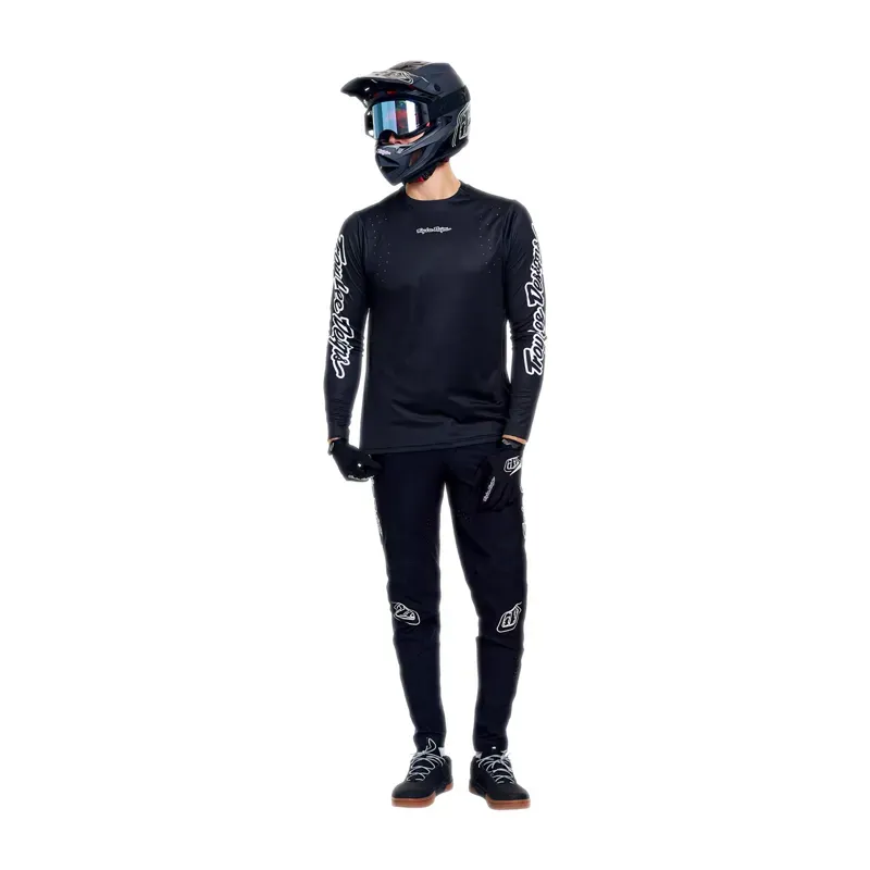 Troy Lee Designs Sprint Pro Jersey In Mono Black-7