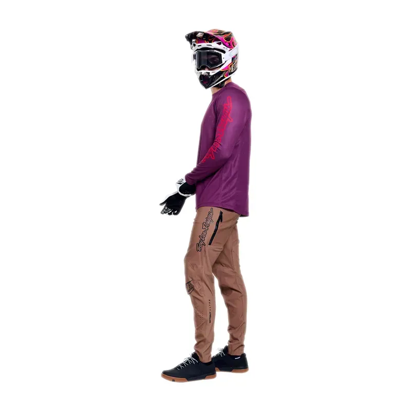 Troy Lee Designs Sprint Pro Jersey In Mono Sangria-10