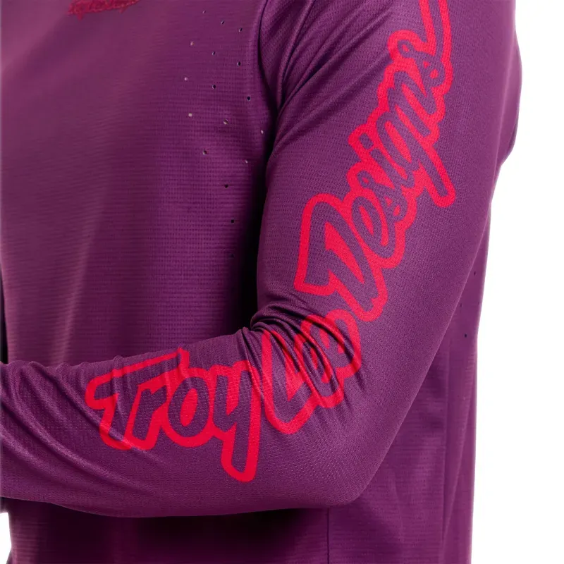 Troy Lee Designs Sprint Pro Jersey In Mono Sangria-2