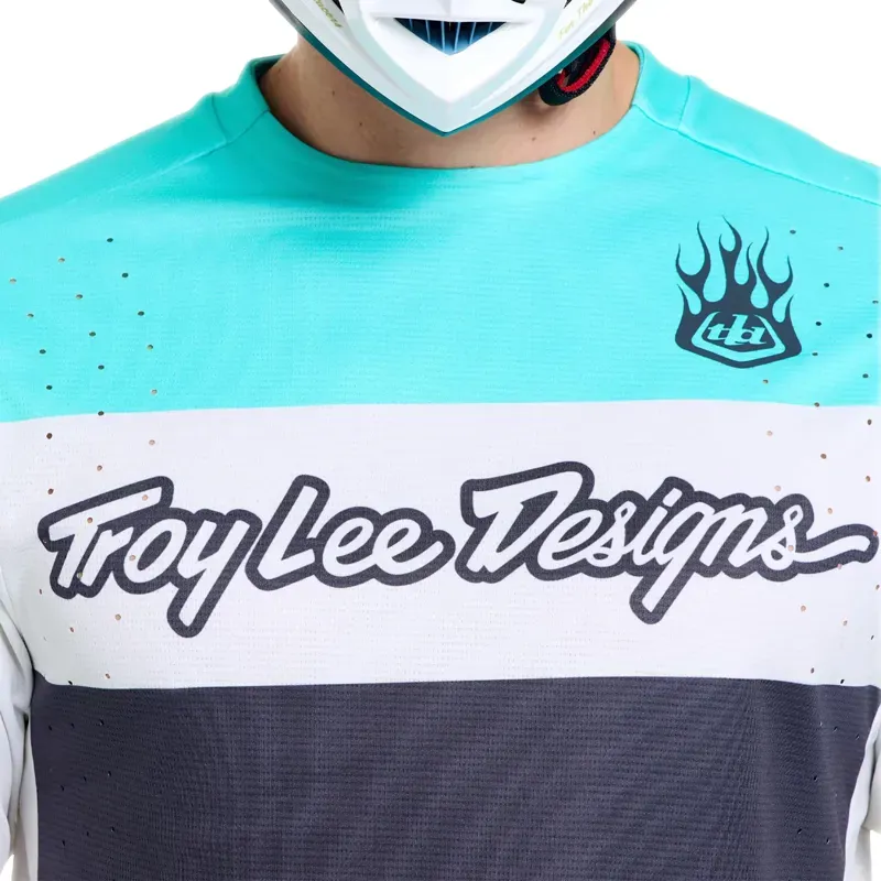 Troy Lee Designs Sprint Pro Jersey in Yo Moto Carbon-6