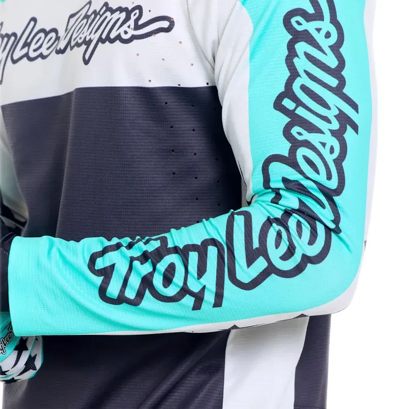 Troy Lee Designs Sprint Pro Jersey in Yo Moto Carbon-9