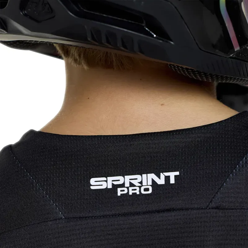 Troy Lee Designs Sprint Pro Youth Jersey In Mono Black-10