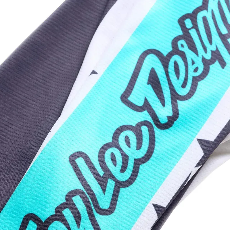 Troy Lee Designs Sprint Pro Youth Jersey In Mono Real Teal-7
