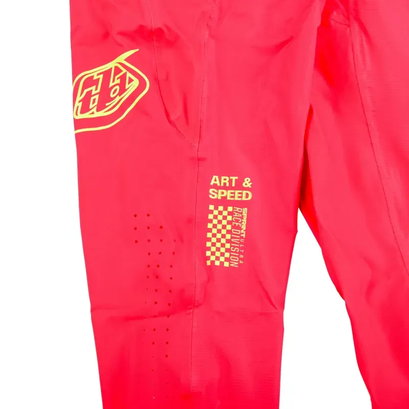 Troy Lee - Sprint Ultra Pant - Ghostwing - Infra Red - 34-2
