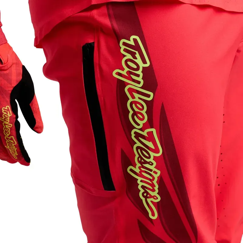 Troy Lee - Sprint Ultra Pant - Ghostwing - Infra Red - 34-7