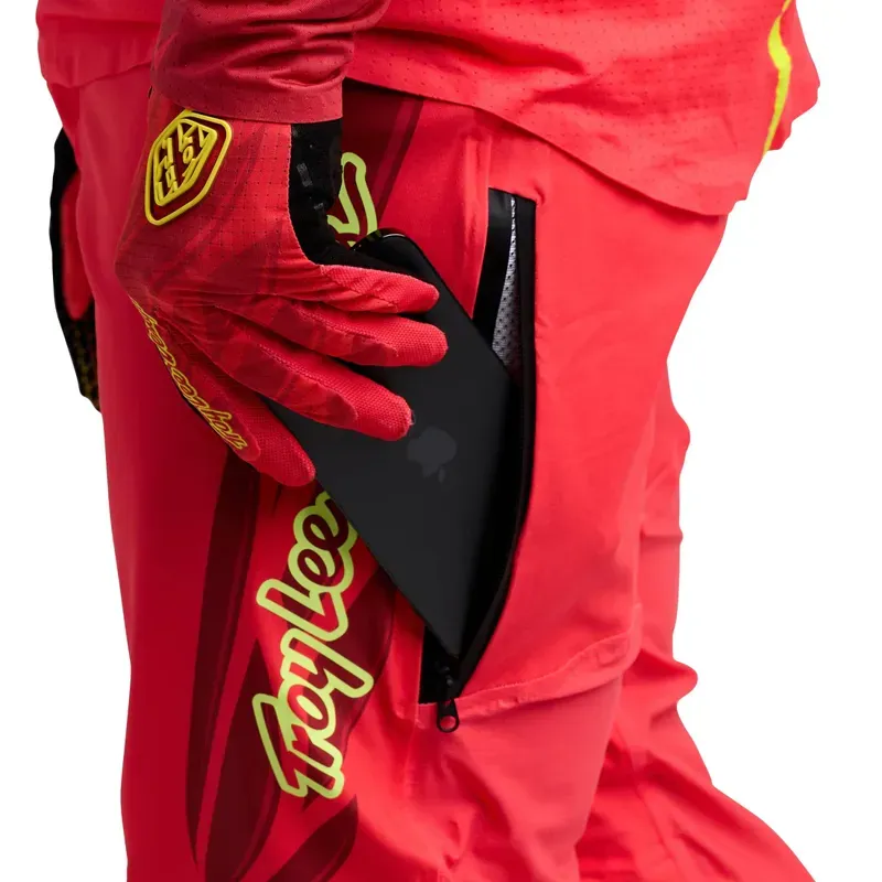 Troy Lee - Sprint Ultra Pant - Ghostwing - Infra Red - 34-8