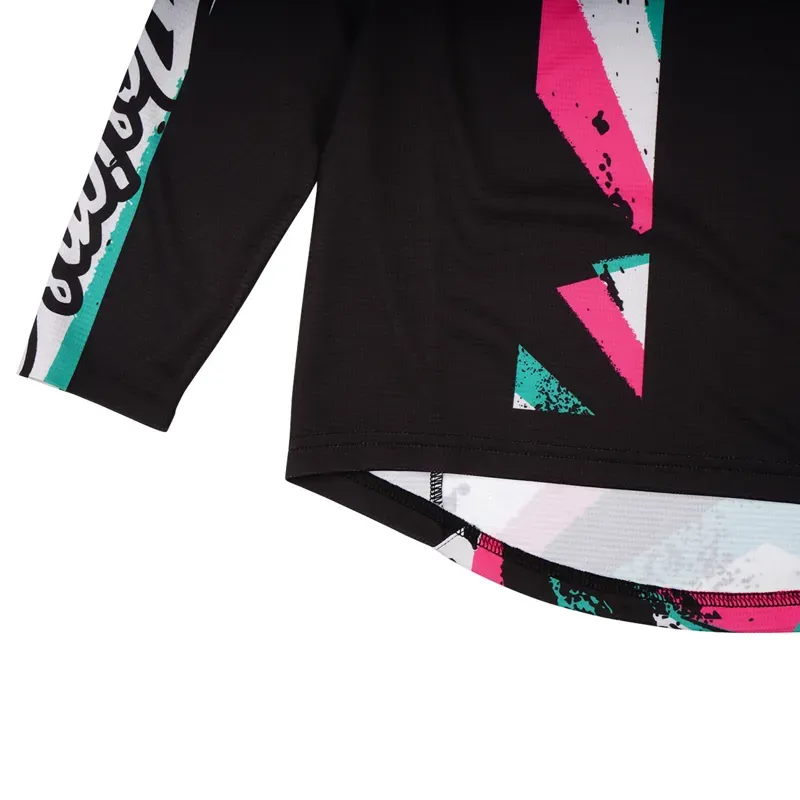 Troy Lee Designs Youth Sprint Jersey in Full Pull Black-2